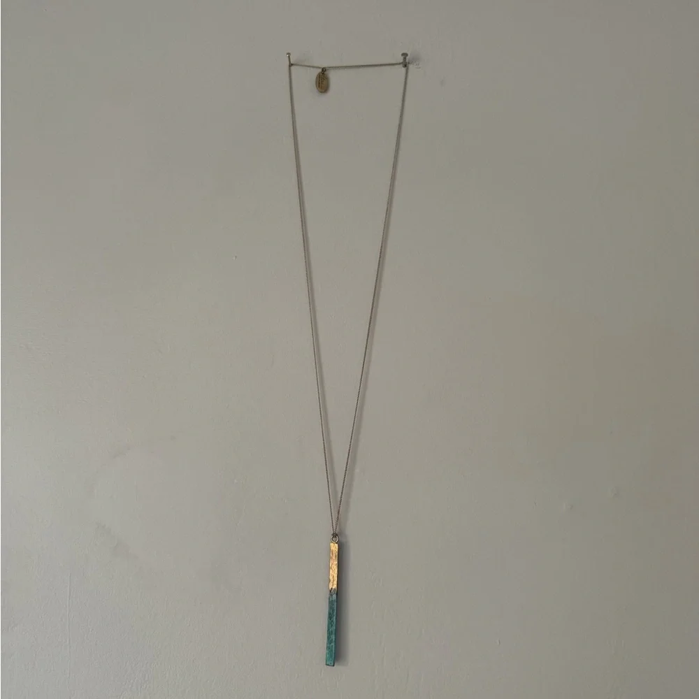 Anthropologie Matchstick Pendant Necklace - Picture 3 of 7